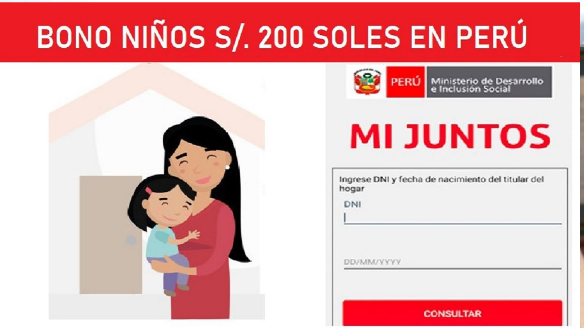 Bono Niño 200¿Cómo saber si mi